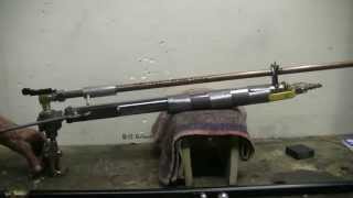 DIY Big Bore Air Rifle "Slam Yang" Breaks Cinder Block