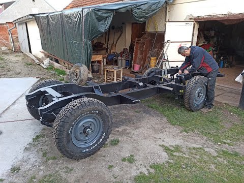 Land Rover Series 2A Restoration Part 4  Chassis Assembly