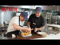 Salt Hank Tries The Menu At Netflix House Netflix