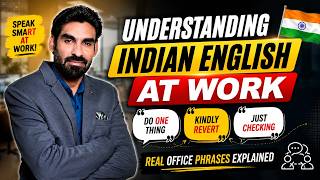 Understanding Indian English at Work | Real Office Phrases Explained 🇮🇳