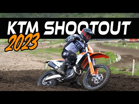 Ultimate 2023 KTM Shootout!  250 v 350 v 450 || Is bigger really better??