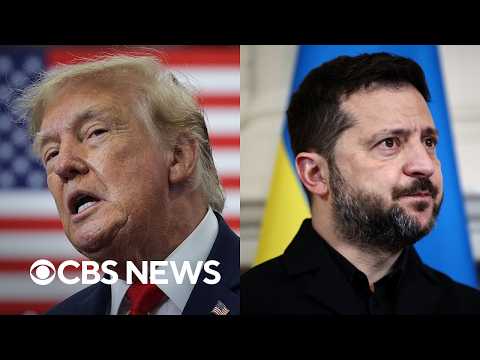 Trump's Ukraine rebuke after backlash over his Russia moves: 