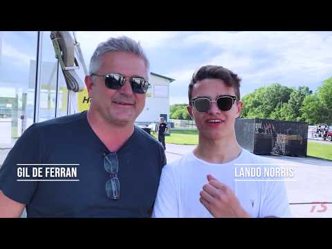 F1's Lando Norris and IndyCar's Gil DeFerran Test Out Team Stradale's Radical SR3 RSX!