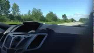 Me Driving from Duluth to Bemidji, Minnesota