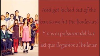 Glee: Last Friday Night (Lyrics + Español)