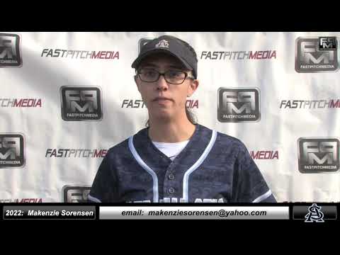 2022 Makenzie Sorensen Outfielder Softball Skills Video - Club Allstar Fastpitch