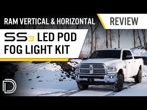 NEW Ram SS3 Fog Light Kits with Vertical and Horizontal Fitment | Diode Dynamics