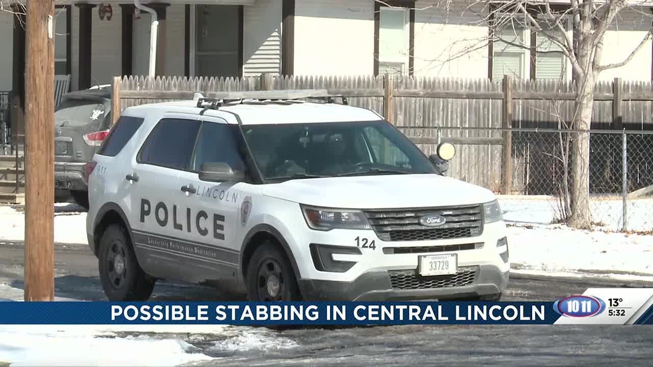 Possible stabbing in central Lincoln