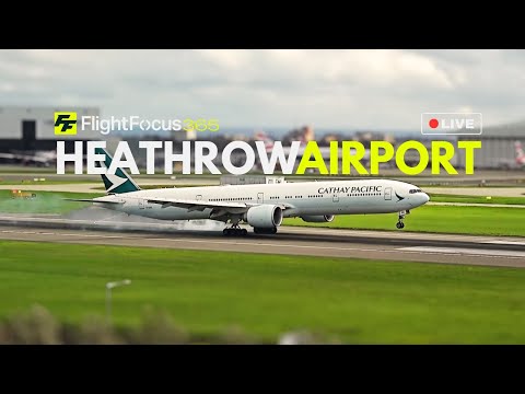 Heathrow Airport Live -EASTER Sunday 31st March 2024