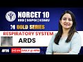 NORCET 10 Preparation ARDS GOLD Series Pooja Mam