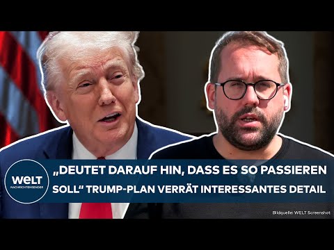 USA: "Deutet darauf hin!" Interessantes Detail! Dieser Trump-Plan lässt jetzt tief blicken