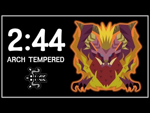 [MHW] Arch Tempered Teostra (Bow) - 2'44"45