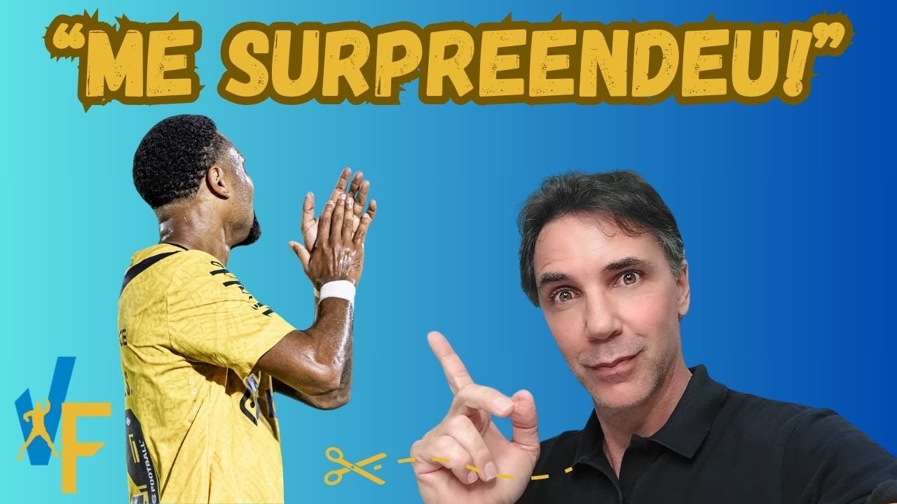 "WENDEL ME SURPREENDEU E DEU OUTRA CARA AO ATAQUE DO SANTOS" / "SABE QUEM ELE ME LEMBRA?" - CORTE