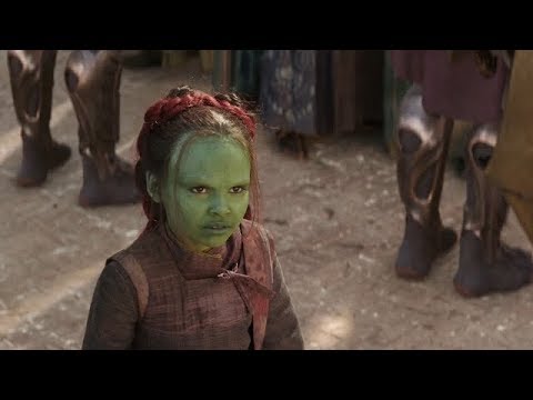 Avengers: Infinity War - Little Gamora & Thanos Scene HD 1080i