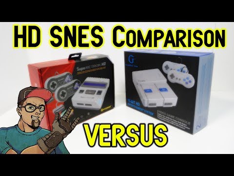 Hyperkin Supa Retron HD Versus Gamerz Tek 16-Bit HD Comparisons