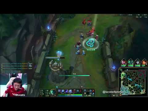 Shanks Ryze POV vs creme LeBlanc ~ Team WE vs OMG ~ LPL Spring 2022 ~ Game 2