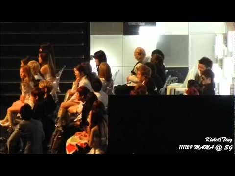 [FANCAM] 111129 MAMA SJ Cut 9 during Song of the Year
