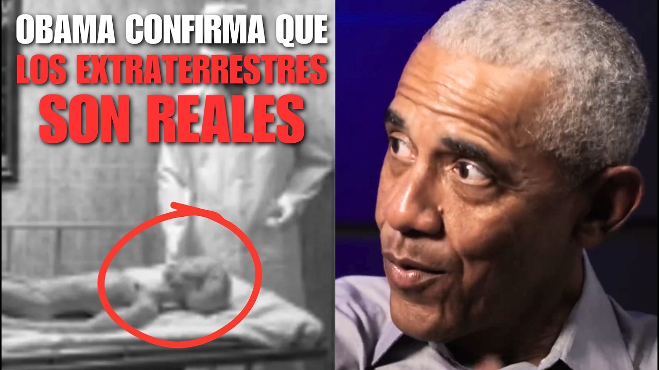 OBAMA dice que SÍ HAY EXTRATERRESTRES luego SE ARREPIENTE