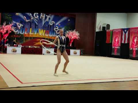 Julia Evchik BLR - Hoop - Level 10 Senior - LA Lights 2019