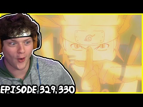 NARUTO'S NINE TAIL TRANSFORMATION! Naruto Shippuden REACTION: Episode 329, 330