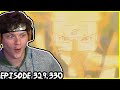 NARUTO S NINE TAIL TRANSFORMATION Naruto Shippuden REACTION Episode 329 330