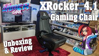 X Rocker 4.1 PlayStation Multimedia Gaming Chair Unboxing, Assembly, Review! | Retro Gamer Girl