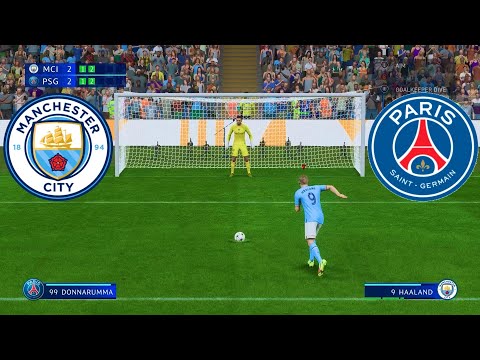 MANCHESTER CITY vs PSG [Penalty shootout] FIFA 23 PC