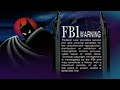 WB BATMAN FBI WARNING 2000 VHS Trailer Previews Rip Digitization From CASPER SAVES HALLOWEEN
