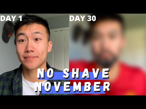 Can Asians grow beards? | NO SHAVE NOVEMBER TIME LAPSE