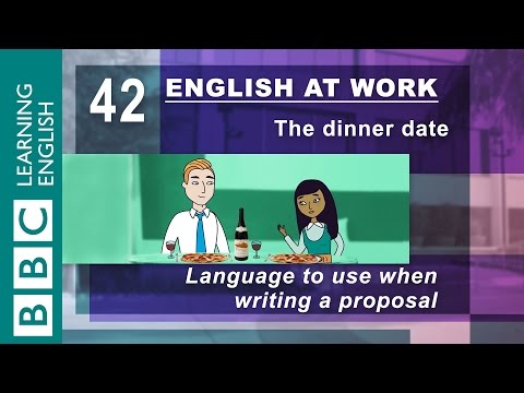 商業計劃書 - 42 - 工作英語幫你做完美的計劃書 (Business proposals - 42 - English at Work helps you make the perfect proposal)
