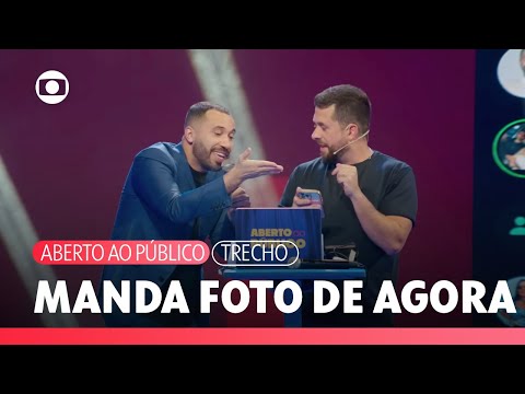 PASSA O TELEFONE! GIL DO VIGOR E CONVERSAS PRA LÁ DE INUSITADAS! | ABERTO AO PÚBLICO | TV GLOBO