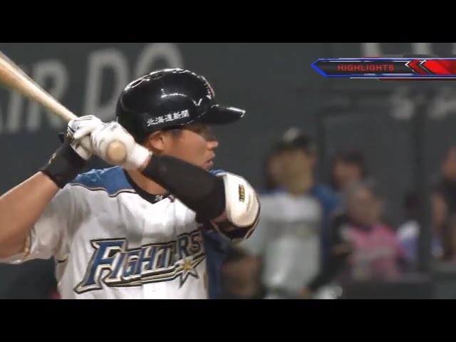 4/13 ファイターズ対ホークス ハイライト