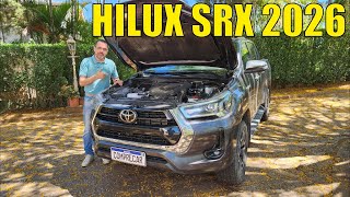 Toyota Hilux SRX 2026 - Teste de consumo real e de