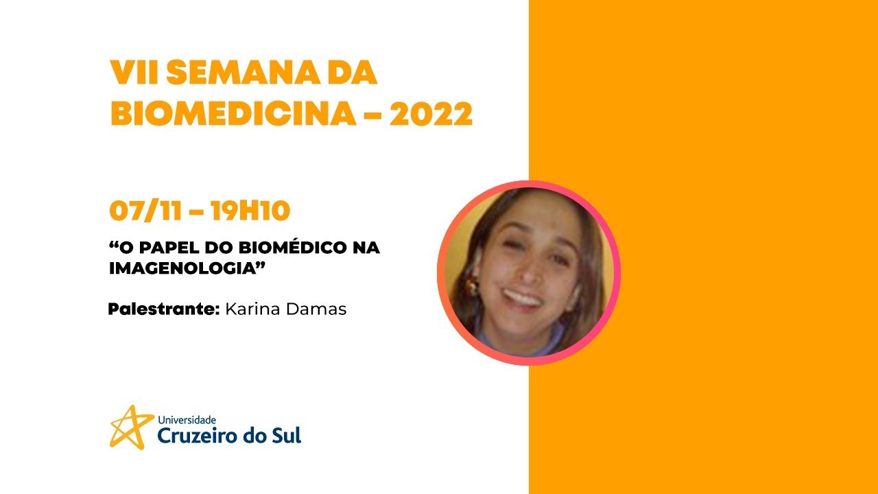 O PAPEL DO BIOMÉDICO NA IMAGENOLOGIA | VII SEMANA DE BIOMEDICINA