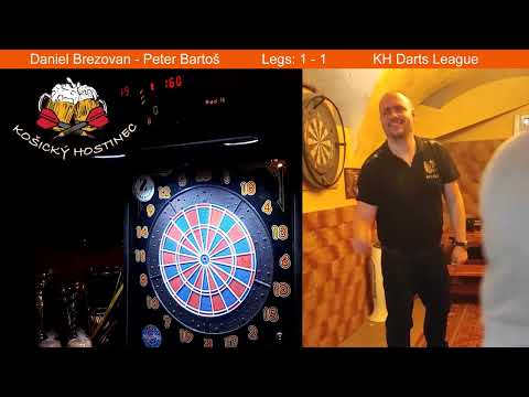Daniel Brezovan - Peter Bartoš (KH Darts League)