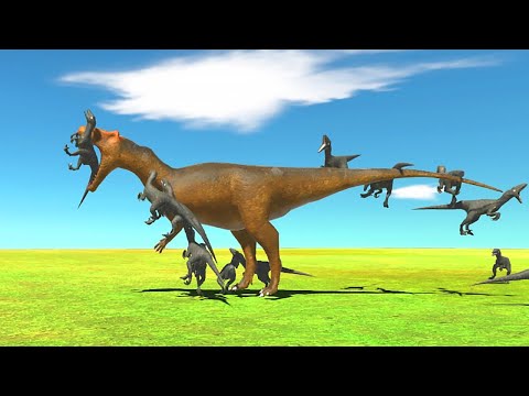 RAPTOR PACK vs UNITS - Animal Revolt Battle Simulator