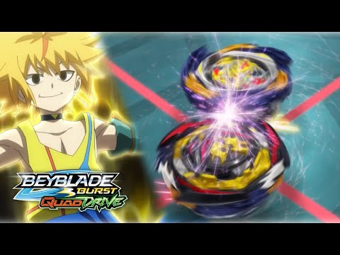 Vanish Fafnir's High mode! BEYBLADE BURST QUADDRIVE EPISODE 6 The Other Valtryek! CLIP