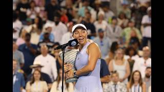 Pegula Runner-Up Speech | 2026 Cincinnati Open