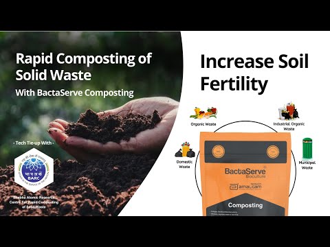 BactaServe - Composting, (Organic Composting Used for Waste Food Compost in Food & Beverage Factory)