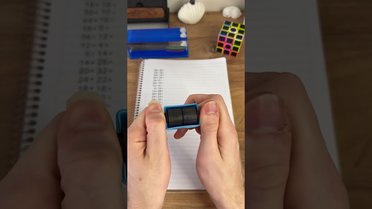 Math Practice Question Maker Roller #shorts #shortvideo #short