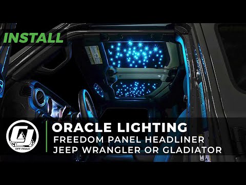 2018-2021 Jeep JL or Gladiator Install | Oracle Lighting Freedom Panel StarLINER