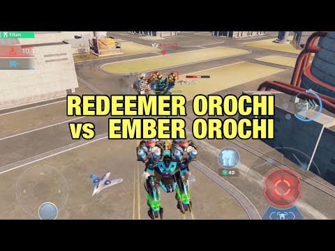 Redeemer Orochi vs Ember Orochi | War Robots FFA Gameplay