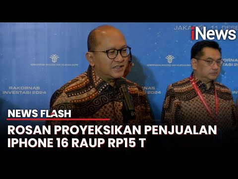 Rosan Ungkap Apple Resmikan Investasi di RI Pekan Depan -inews