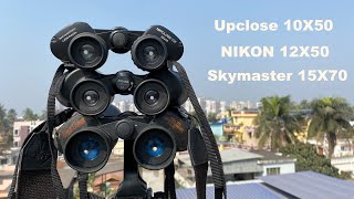 Celestron 10x50 Vs Nikon 12x50 Vs Skymaster 15x70 Binoculars