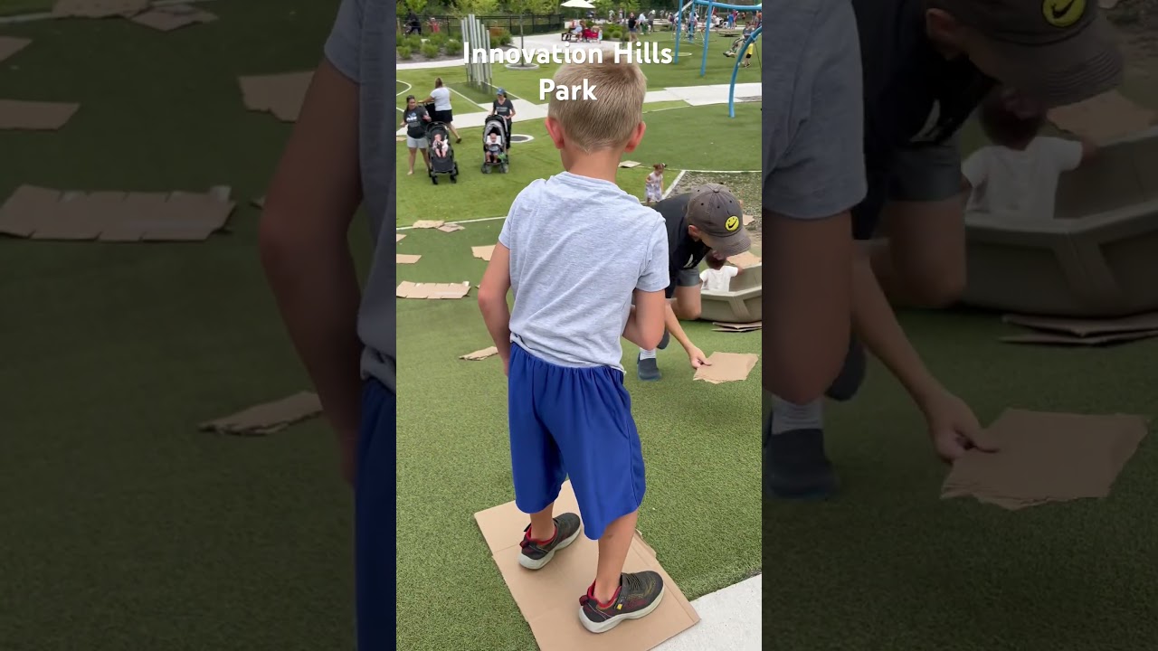 Cardboard surfing @InnovationHills