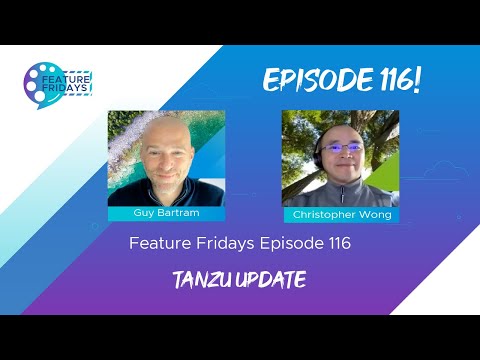 Feature Friday Episode 116 - Tanzu Portfolio update