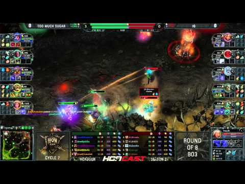 HoN Tour S2 Cycle 7 Ro8 - iG vs tmsR game 1