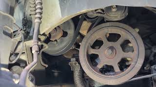 Dodge Caravan loud squealing from the engine [water pump]