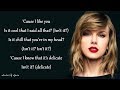 Taylor Swift - DELICATE (Lyrics)