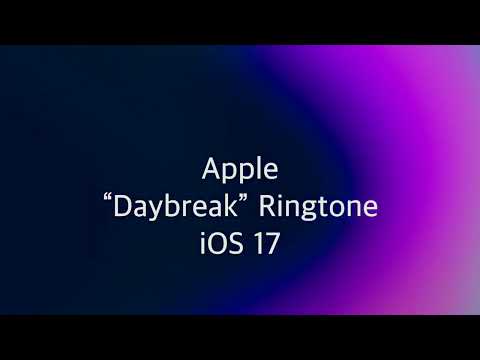 Apple “Daybreak” Ringtone (iOS 17)